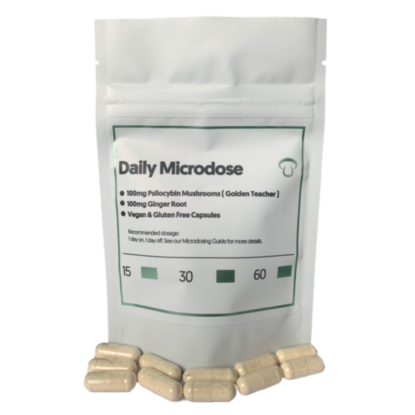 Daily psilocybin microdose