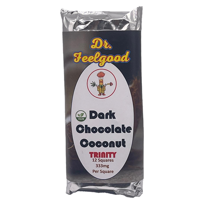 Dr. Feelgood - Dark Chocolate Coconut Bar
