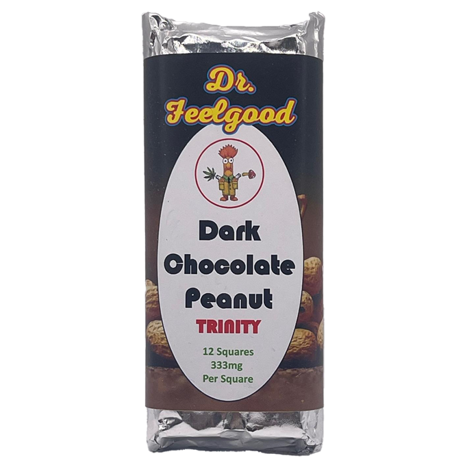 Dr. Feelgood -Dark Chocolate Peanut Bar