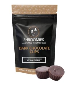 Shroomies Dark Chocolate cups