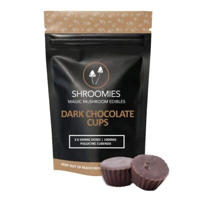 Shroomies Dark Chocolate Cups