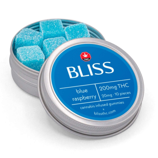 Bliss Edibles Blue Raspberry pack