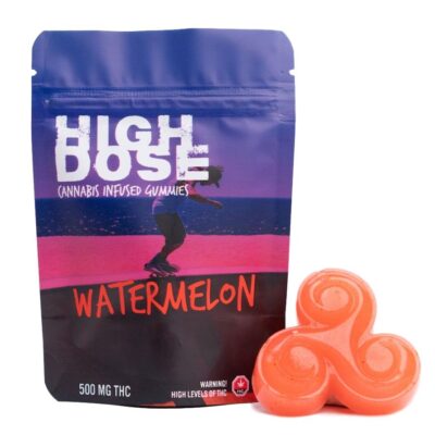 High Dose Watermelon Gummy