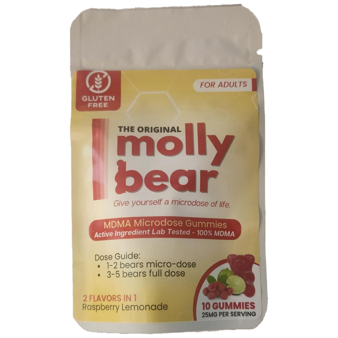 Molly Bear MDMA Gummies - Raspberry Lemonade