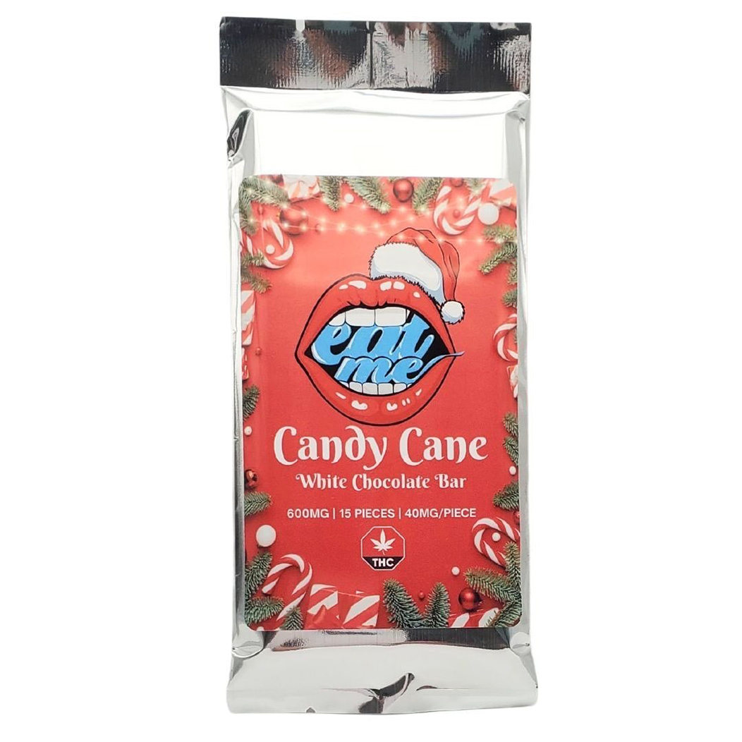 Candy Cane THC Bar - White Chocolate