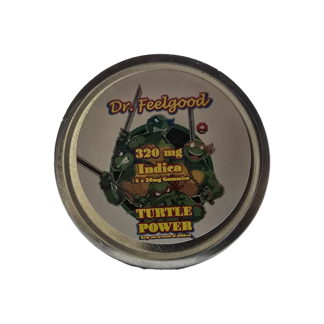 Dr. Feelgood - Turtle Power Indica 320mg