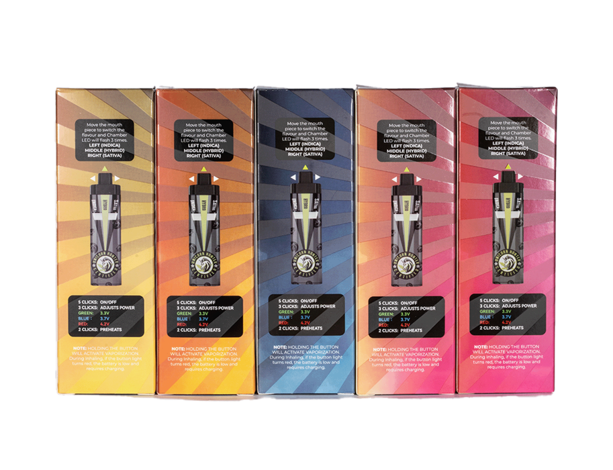 Unicorn Hunter – Triple Chamber Disposable Vape - 3 in 1 - Image 2