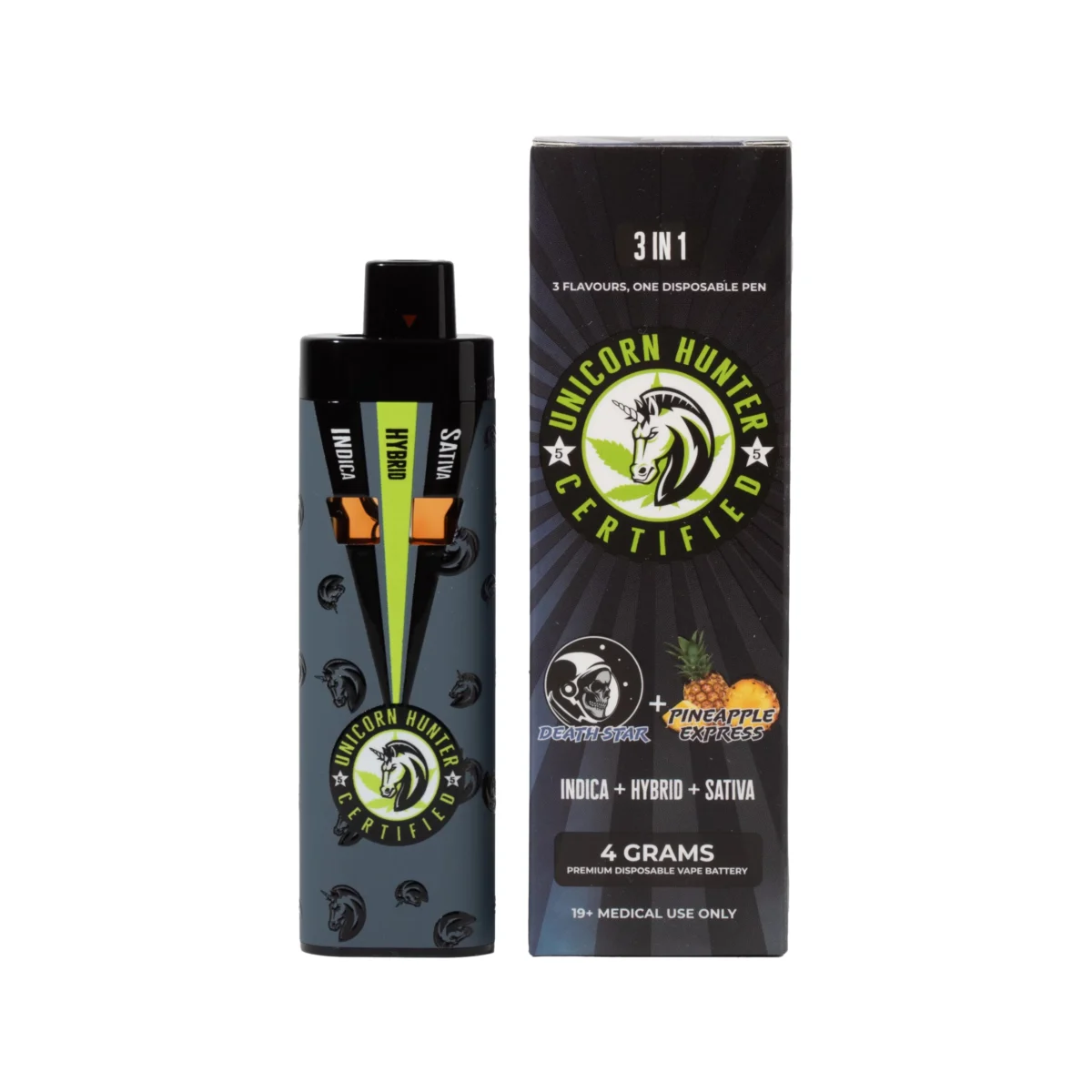 Unicorn Hunter – Triple Chamber Disposable Vape - 3 in 1 - Image 7