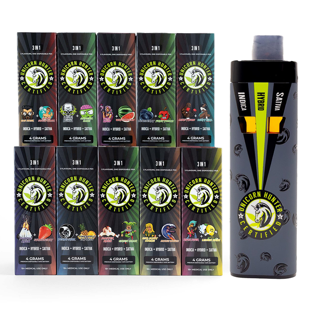 Unicorn Hunter – Triple Chamber Disposable Vape